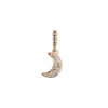 Pave Moon Pendant