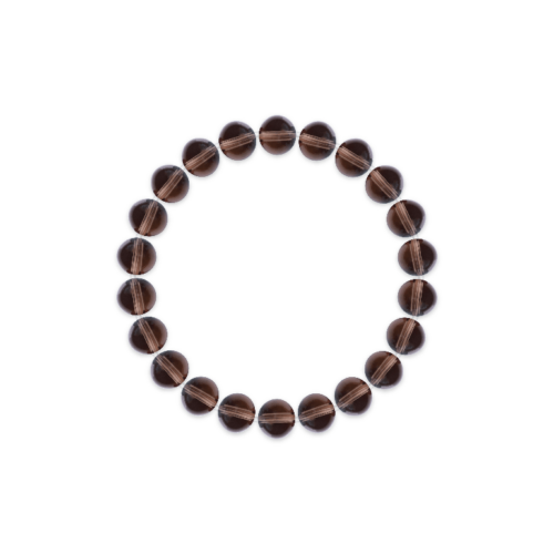 Balanced Clear Smoky Quartz Harmony Bracelet – 2D5908 Balanced Clear Smoky Quartz Harmony Bracelet – 2D5908