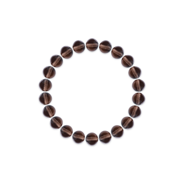 Balanced Clear Smoky Quartz Harmony Bracelet – 2D5908