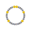 Balanced Gray Moonstone & Yellow Agate Harmony Bracelet – 4B8678 Balanced Gray Moonstone & Yellow Agate Harmony Bracelet – 4B8678