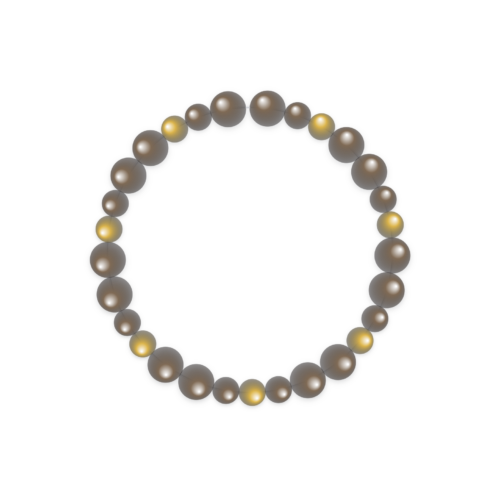 Blue Tiger Eye & Clear Smoky Quartz Bracelet – 9C2F81 Blue Tiger Eye & Clear Smoky Quartz Bracelet – 9C2F81