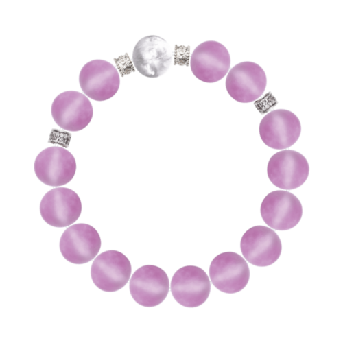 Kunzite & Blizzard Snowflake Phantom Bracelet – A73887