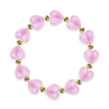 Midnight HEART-KUNZITE Rhythm Bracelet – A8B37E