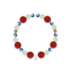 Blue Cat's Eye & White Mermaid Tail Bracelet – E8CCDA